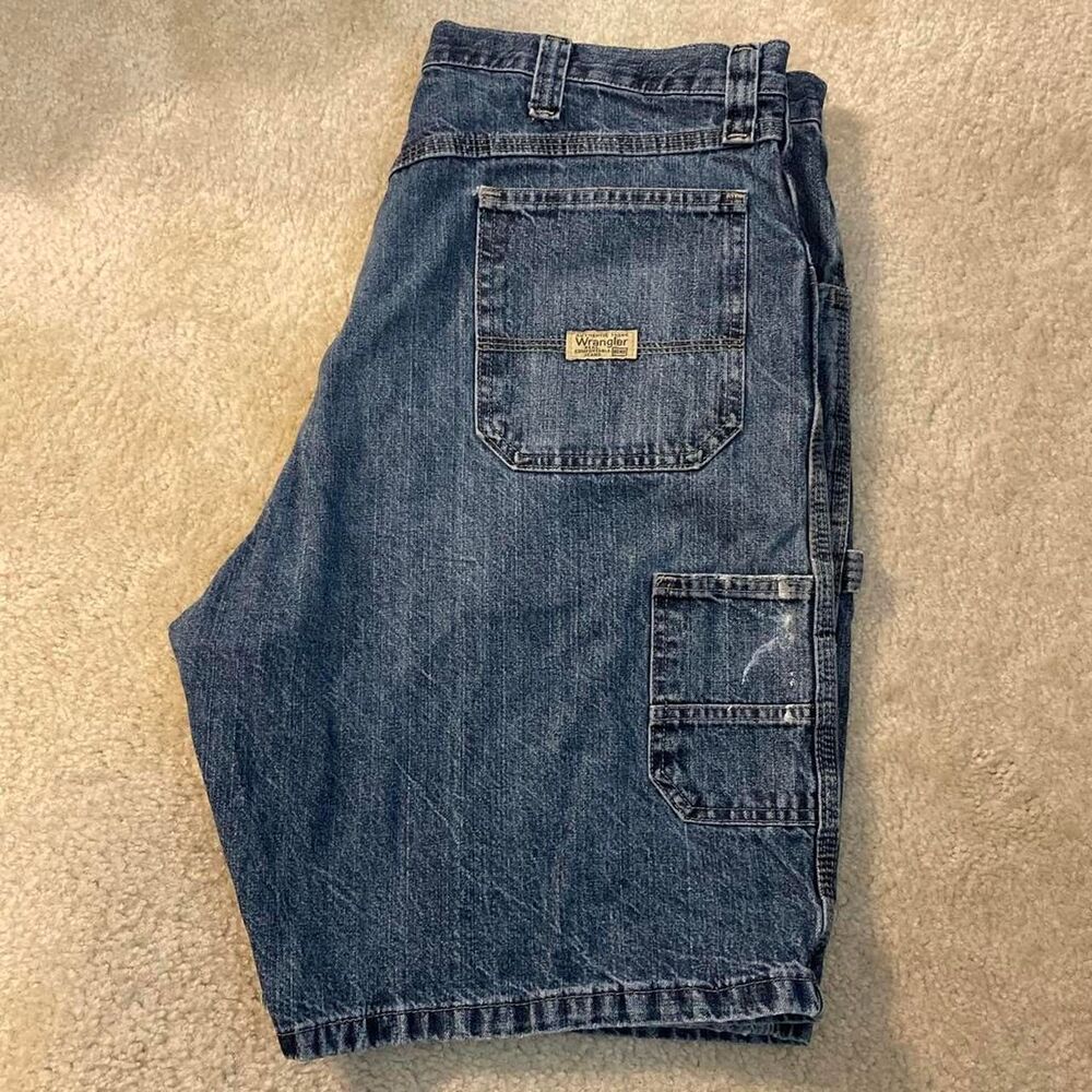 Wrangler Men's Blue and Navy Shorts